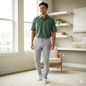 Good Good Golf Club Men's Golf Pants Light Grey - Size 28